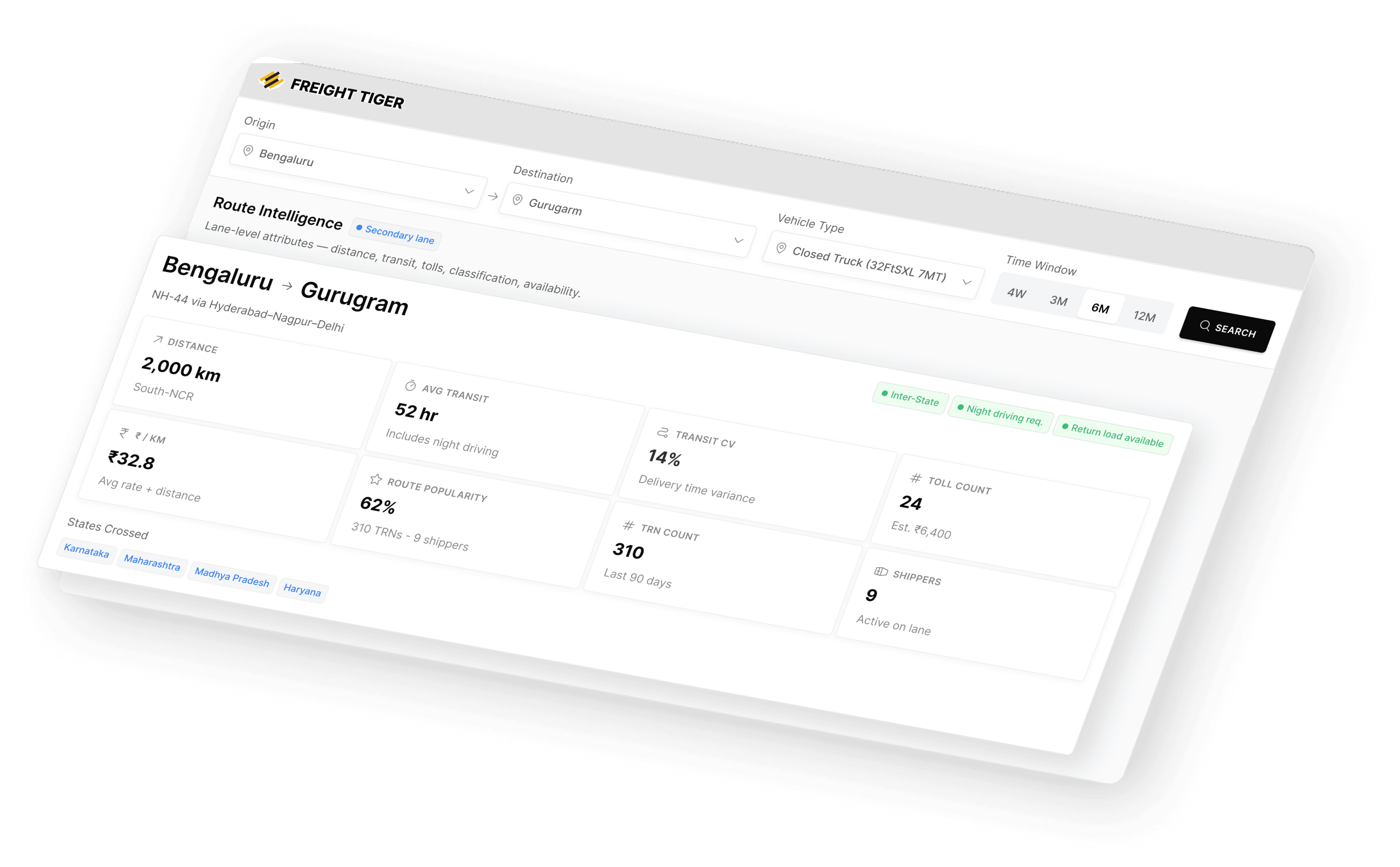 Freight Tiger AI-led freight procurement